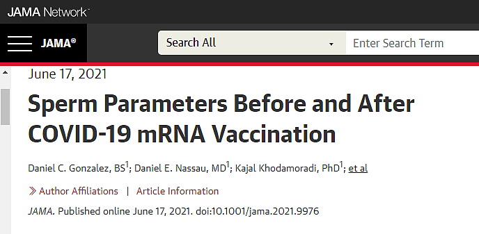 新冠疫苗影响男性生育？研究结果恰恰相反：小蝌蚪质量变好了！（组图） - 2