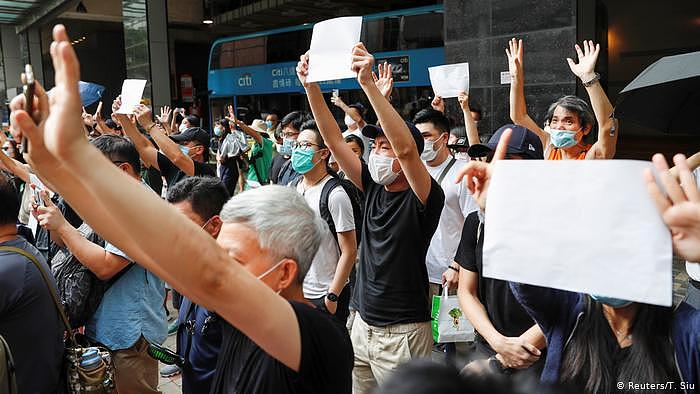 Hongkong Protest Nationale Sicherheit