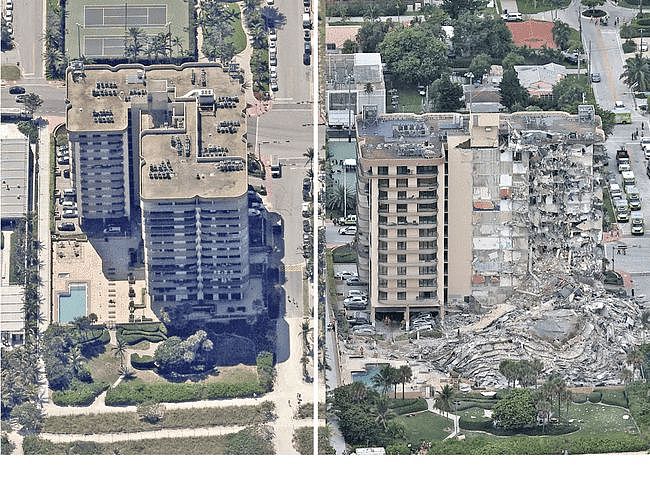 迈阿密垮塌公寓：7天了，废墟中座机不断拨出神秘来电（组图） - 1