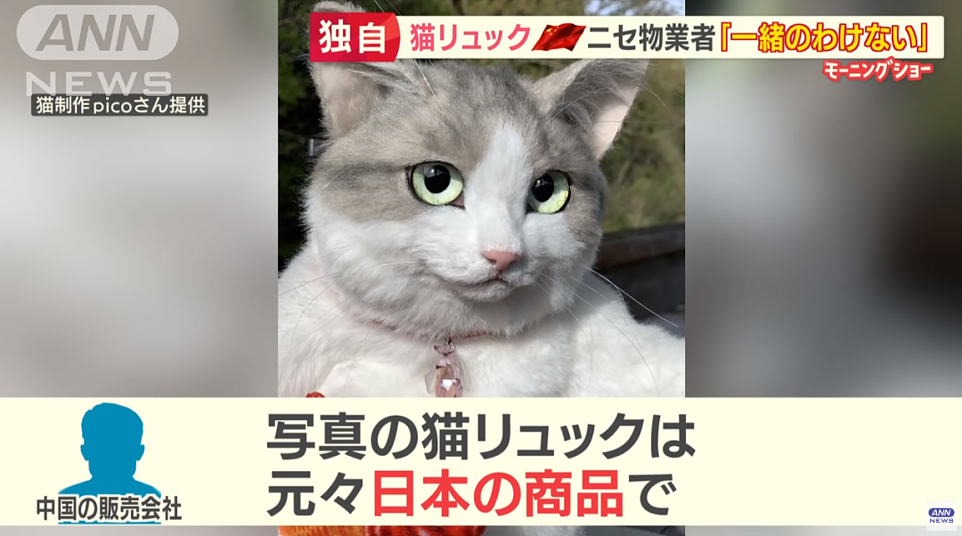 又被挂了！日本博主制作“猫猫背包”惨被国内山寨！品质恶劣，居然全世界热卖，令人哭笑不得