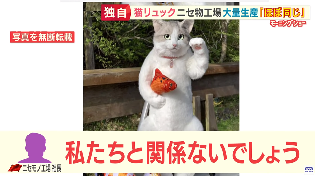 又被挂了！日本博主制作“猫猫背包”惨被国内山寨！品质恶劣，居然全世界热卖，令人哭笑不得