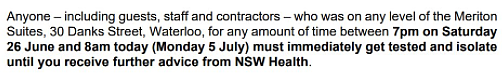 注意！悉尼疫情场所更新，麦当劳、Aldi、Woolise上榜，Hurstville受影响（组图） - 145