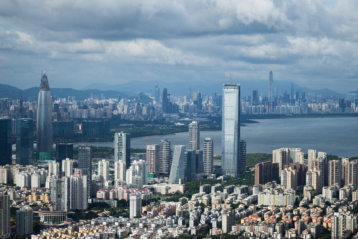 中国一线城市的楼价收入比率高企。（视觉中国）