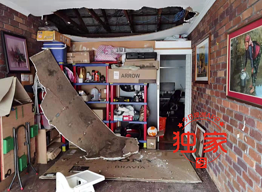 屋顶破损半年难修，澳华人家宅天花板坍塌！庆幸未砸到儿童，诟病物业拖延（组图） - 4