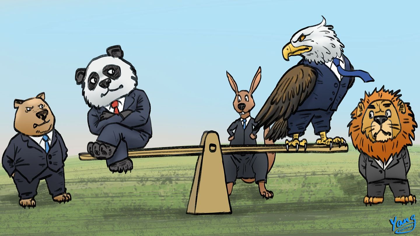 中美之争 中国实力制衡美国