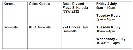 悉尼疫情场所更新，Hurstville、Kogarah、Rockdale等华人聚集区上榜（组图） - 7