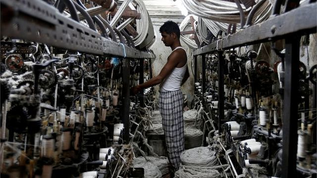 印度纱厂工人