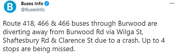 快讯：Burwood火车站附近发生严重车祸，多条巴士线路受影响（组图） - 2