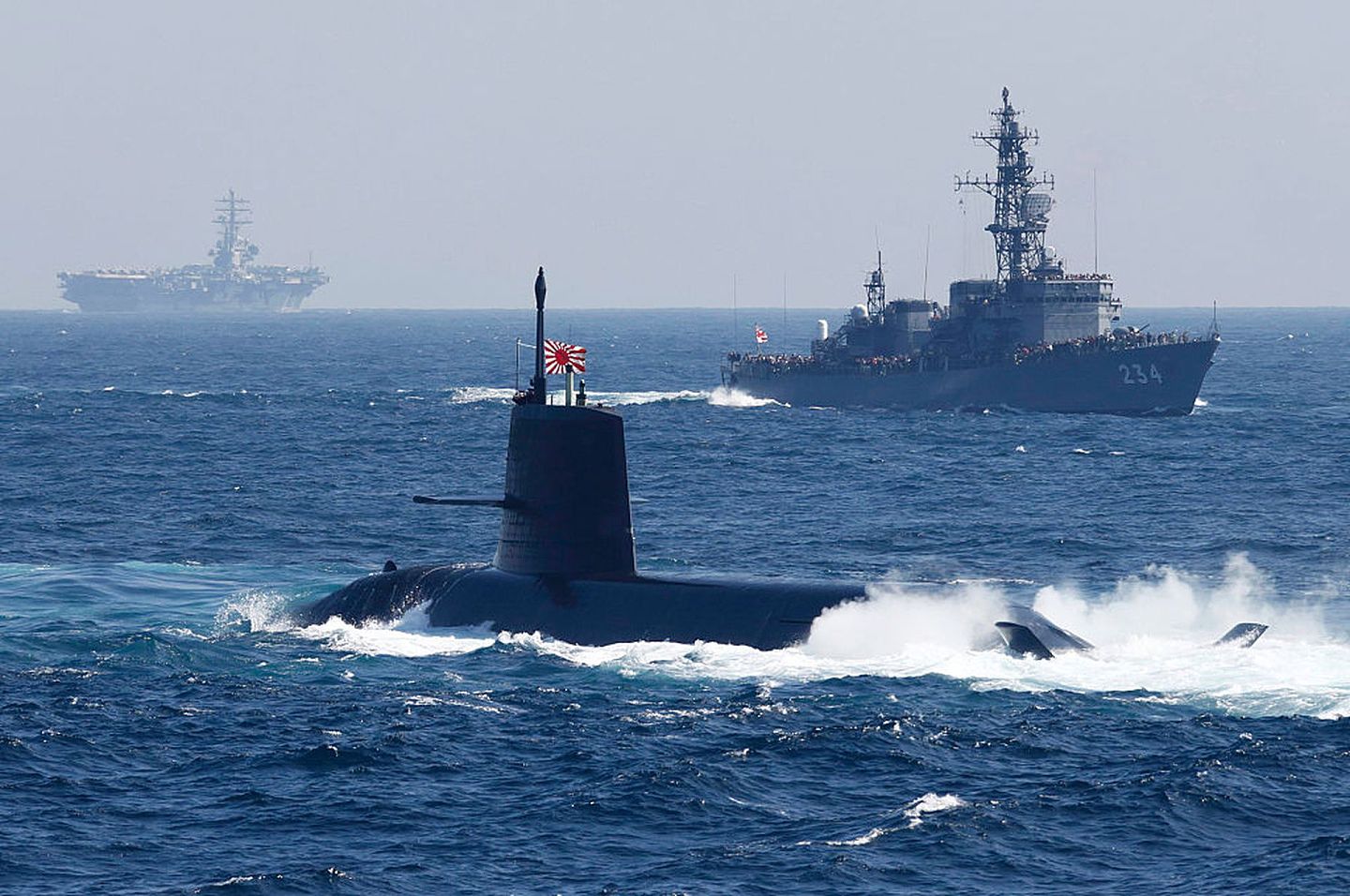 但对东京来说，钓鱼岛一线的军事力量加强并不仅仅辐射钓岛本身。（Getty）