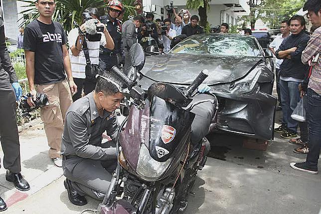 泰国华人富三代醉驾撞死警察，为什么不用坐一天牢？（组图） - 1