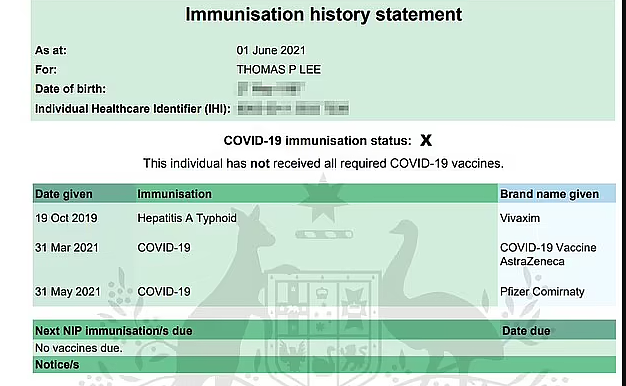 疫苗推广又曝漏洞！澳男打完2针拿不到接种证明，被迫接种第3剂（组图） - 2