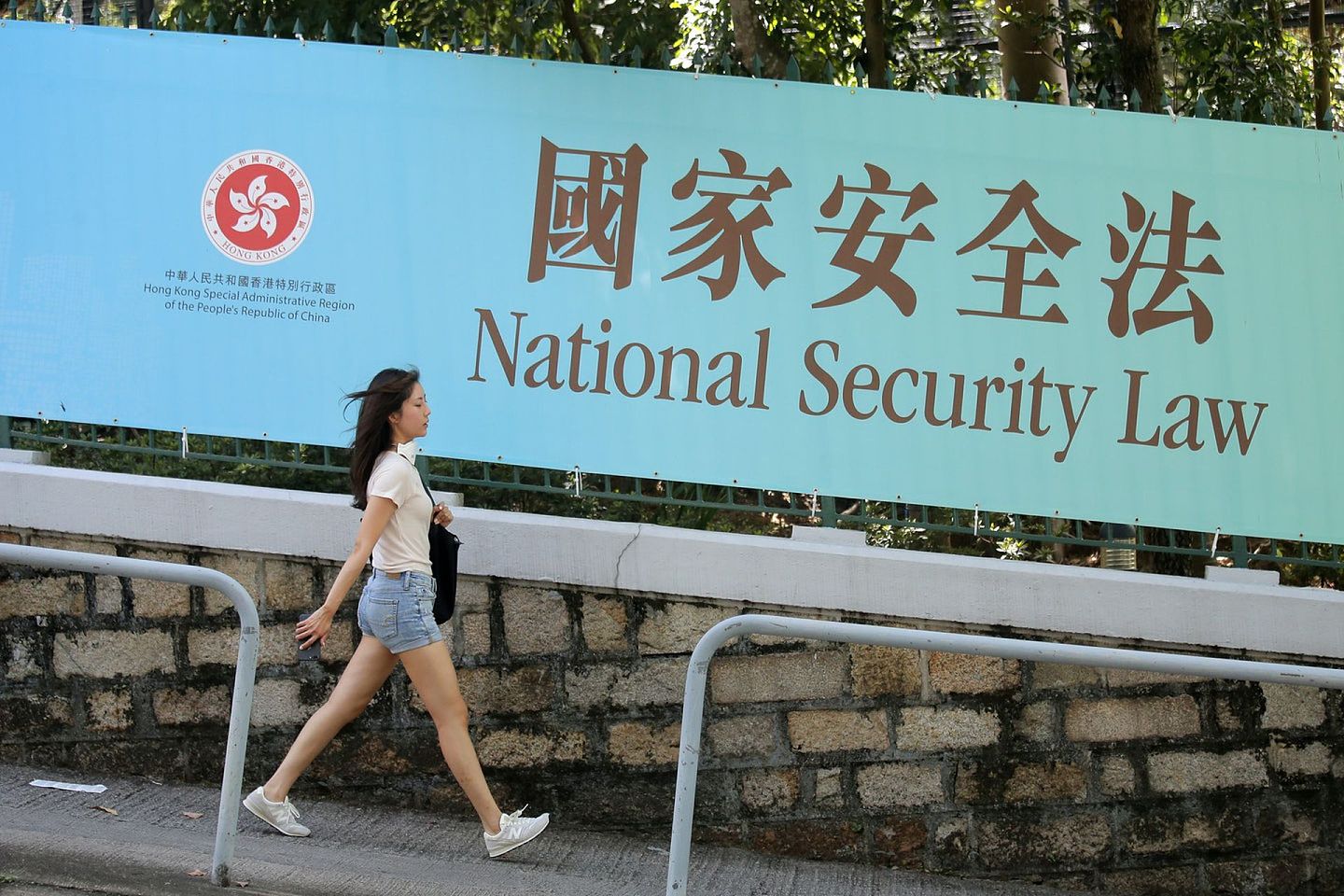 港版国安法已在香港实施一周年。 (HK01)