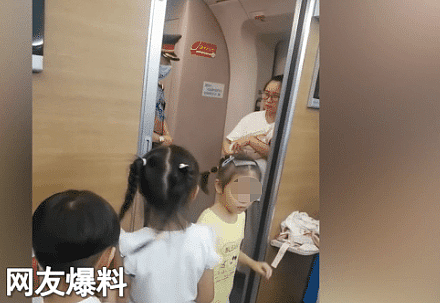 女子坐火车带6个小孩占一排座，坚决拒绝补票，称孩子不是自己的（视频/组图） - 2