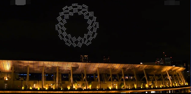 东京奥运会开幕式结束，大阪直美点燃主火炬，主会场烟花四起（视频/组图） - 19