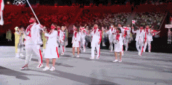 东京奥运会开幕式结束，大阪直美点燃主火炬，主会场烟花四起（视频/组图） - 80
