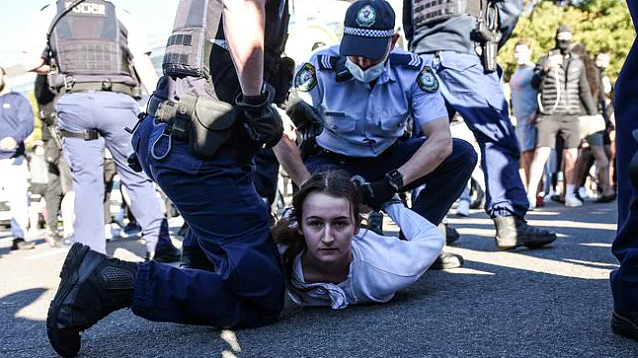 反封锁抗议者欲本周六再次游行！新州警方：绝不容忍，敢上街必被抓（组图） - 5