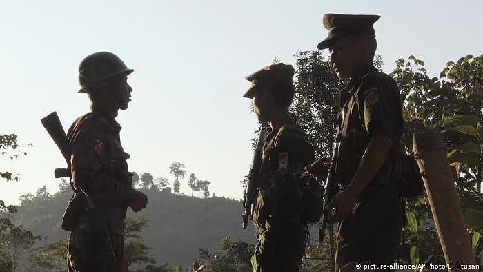 克钦独立武装力量几十年来一直在与缅甸军方作战（资料图片）