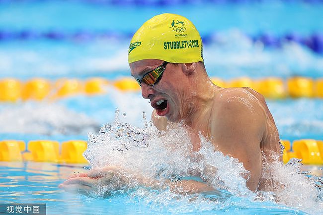 男子200米蛙泳决赛 澳洲选手库克夺金牌破奥运纪录（图） - 2
