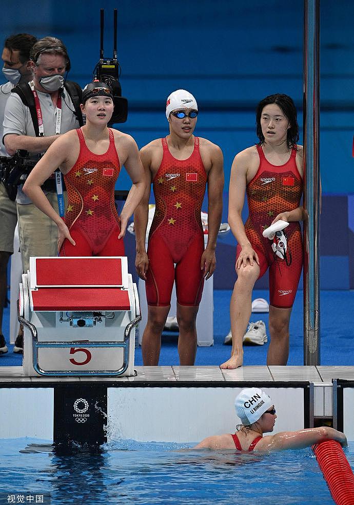 第14金！中国女子4×200自接力夺冠，打破世界纪录，澳洲选手获得铜牌（视频/组图） - 4