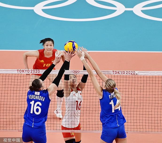 中国女排2-3遭俄奥委女排逆转 三连败出线希望渺茫（组图） - 1