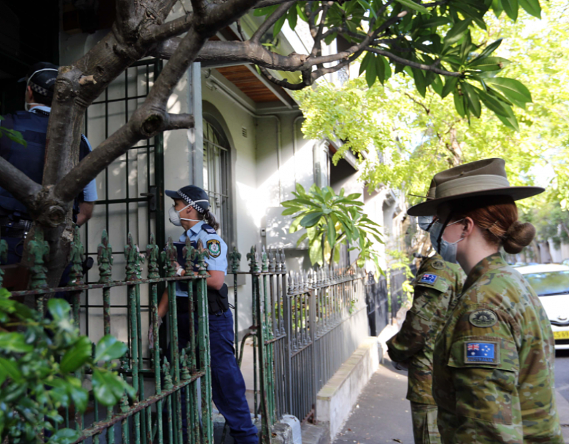 300国防军士兵已抵达悉尼，下周一上街巡查！警方：将在8大疫情重灾区上门检查（组图） - 4