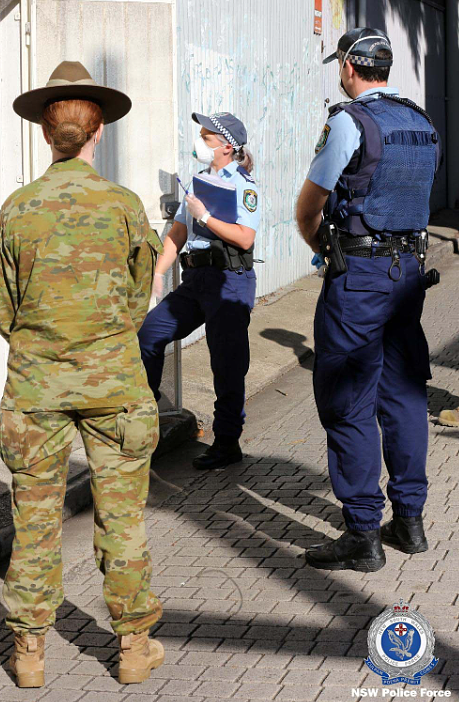 300国防军士兵已抵达悉尼，下周一上街巡查！警方：将在8大疫情重灾区上门检查（组图） - 8