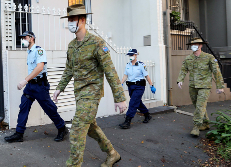 300国防军士兵已抵达悉尼，下周一上街巡查！警方：将在8大疫情重灾区上门检查（组图） - 10