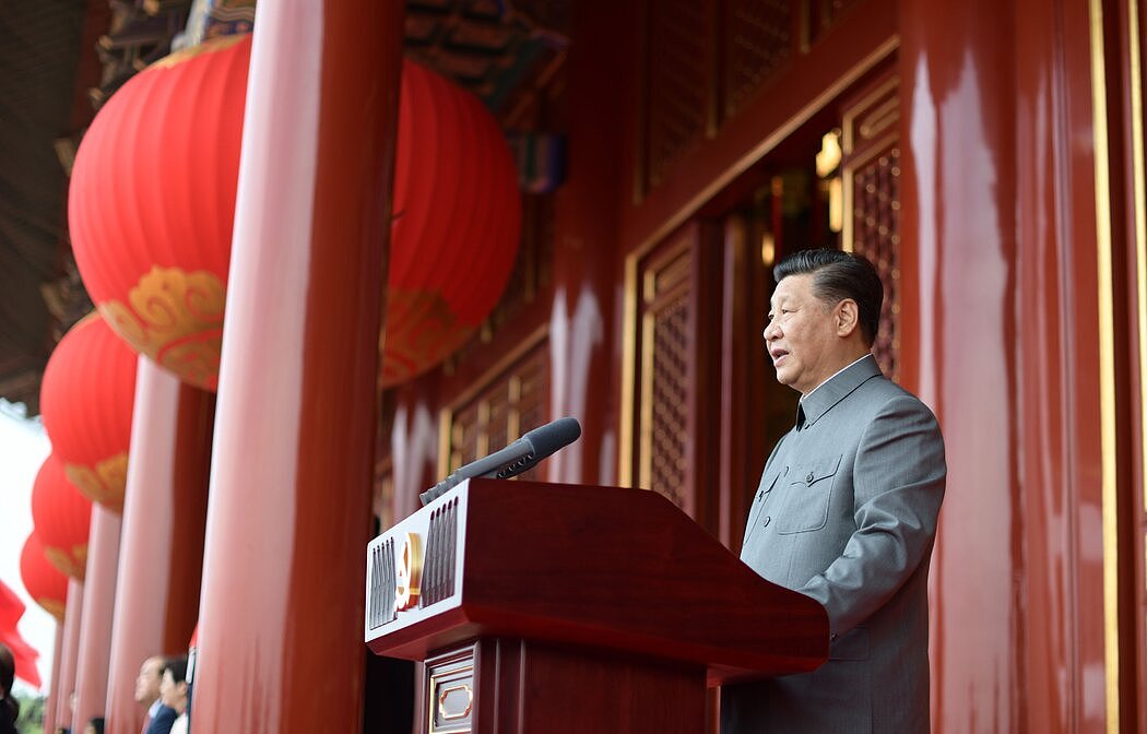 中国最高领导人习近平本月警告称，如果外国势力试图阻止中国的崛起，将“碰得头破血流”。