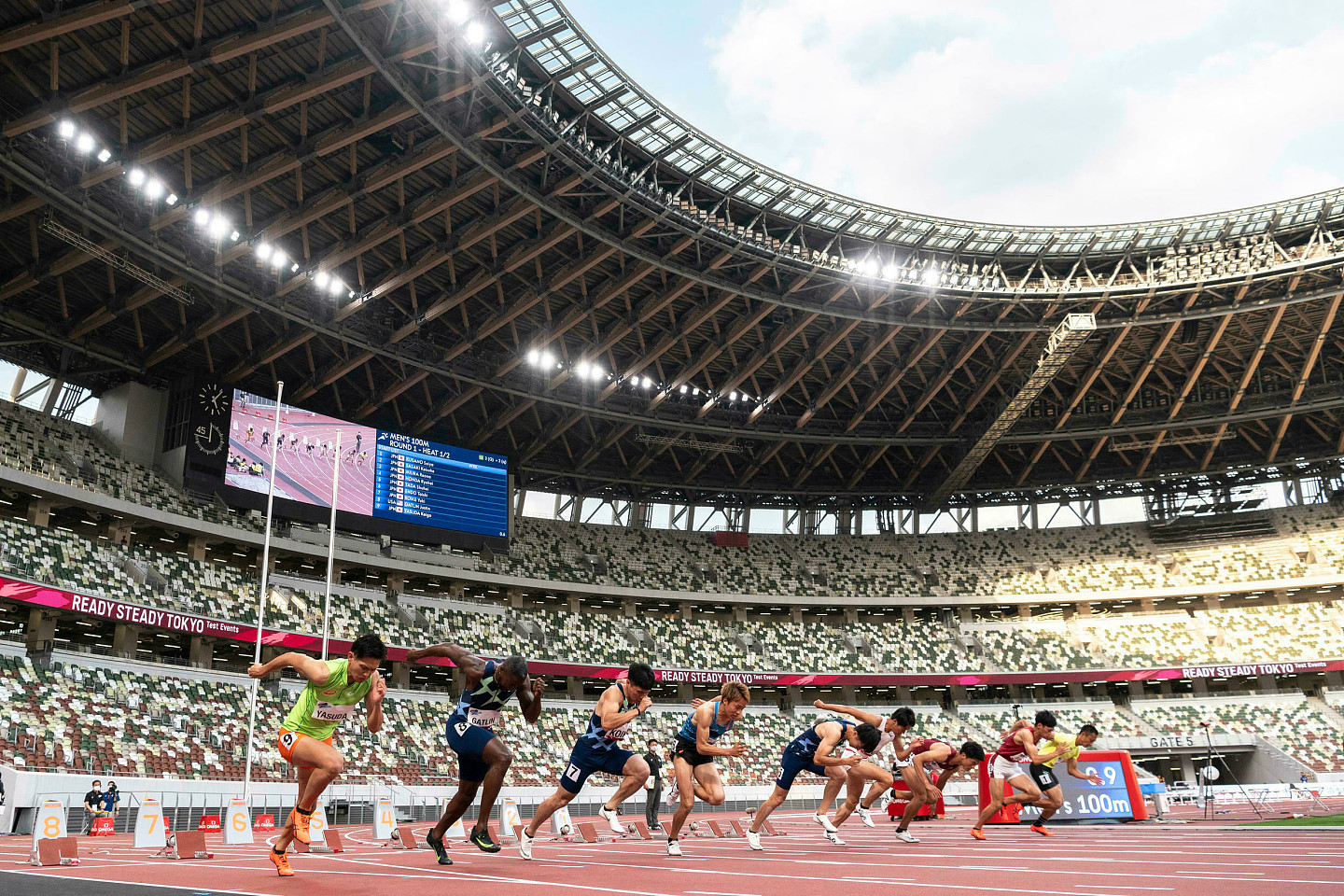 Image RFI Archive - Tokyo - athletics test event