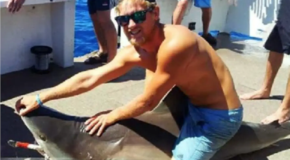 澳大利亚号称“鲨鱼骑士”的男人，遭遇鲨鱼袭击被紧急送医救治