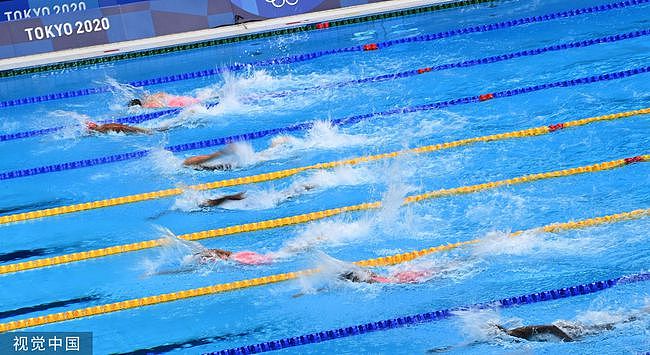 东京奥运女子50米自由泳决赛，澳名将破奥运纪录夺金，中国选手吴卿风并列第5（组图） - 5