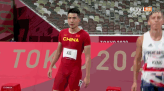 男子110米跨栏预赛，中国选手谢文骏13秒51小组第四晋级半决赛（组图） - 2