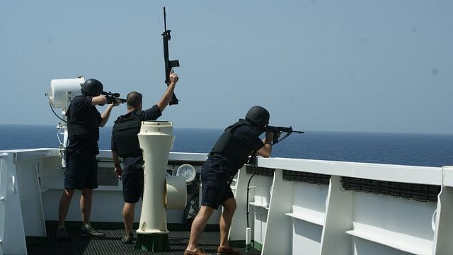 British maritime security guards 