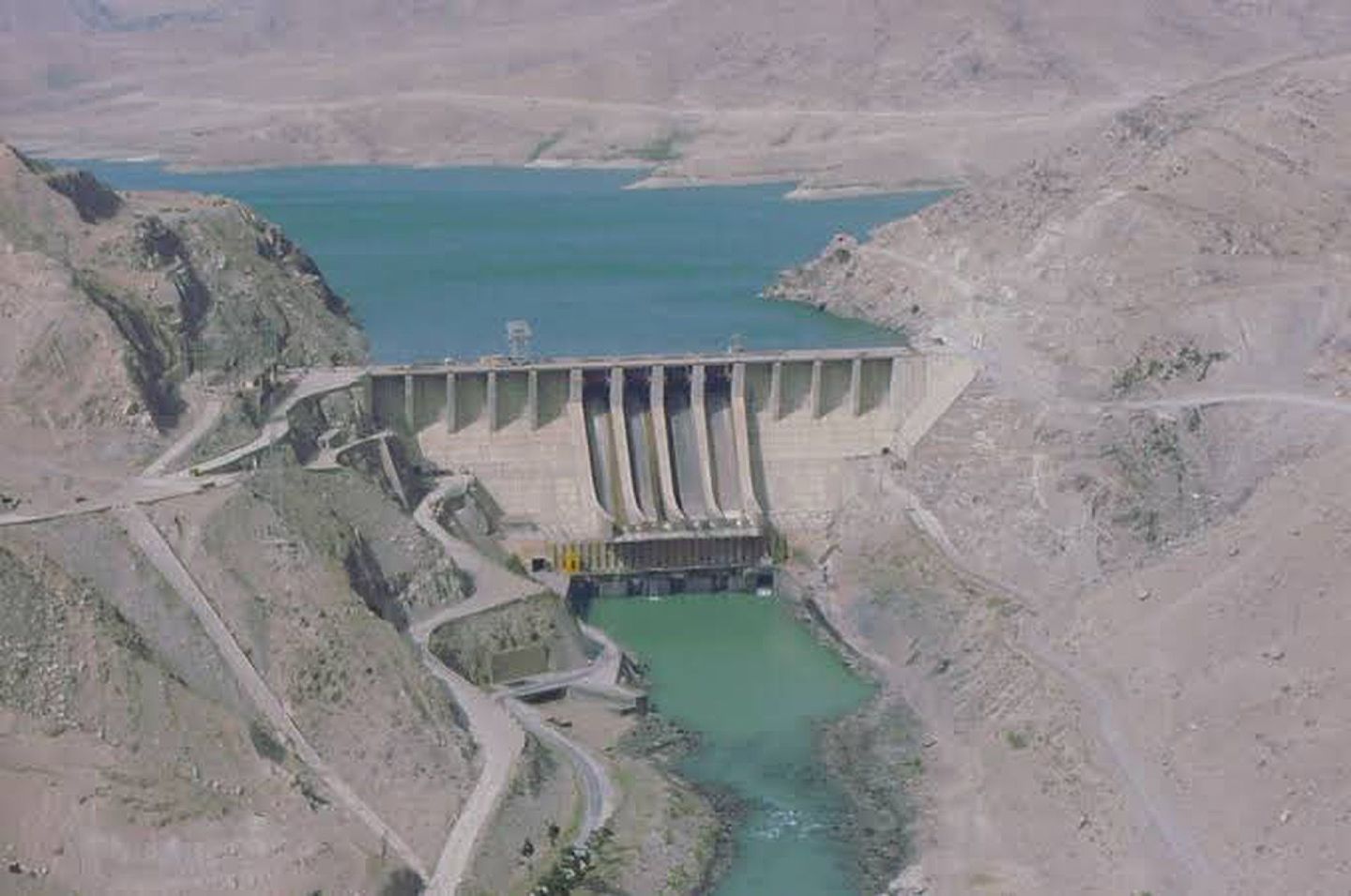 印度与阿富汗合建的萨尔玛水坝成为阿富汗政府军重点防御的基地之一，此地也是阿军为数不多能取胜的场合。而今，此地已易手。（liveumap网页截图）