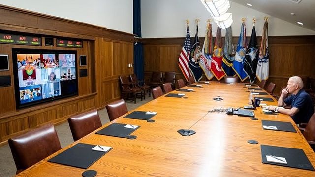 美国总统举行阿富汗问题会议