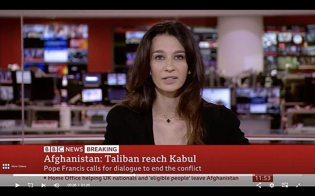 阿富汗全境被控制时，澳洲美女主持人接到塔利班的电话，吓坏众人（组图） - 2
