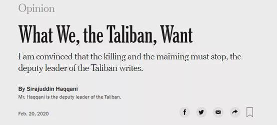 即将上台的塔利班政治领袖是谁？3年前刚出狱，最令美国忌惮的“关键领导人”（组图） - 16
