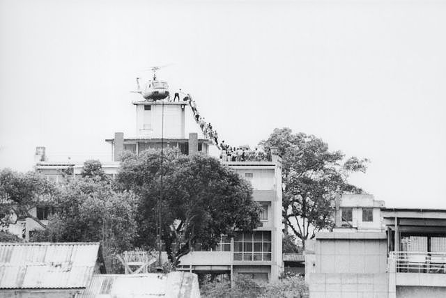 Saigon evacuation in 1975