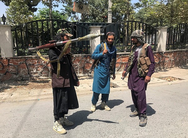 ▲▼武装组织塔利班攻入阿富汗首都喀布尔。（图／路透）