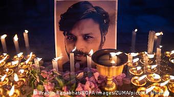 Nepal | Mahnwache für den in Afghanistan getöteten Journalisten Danish Siddiqui 