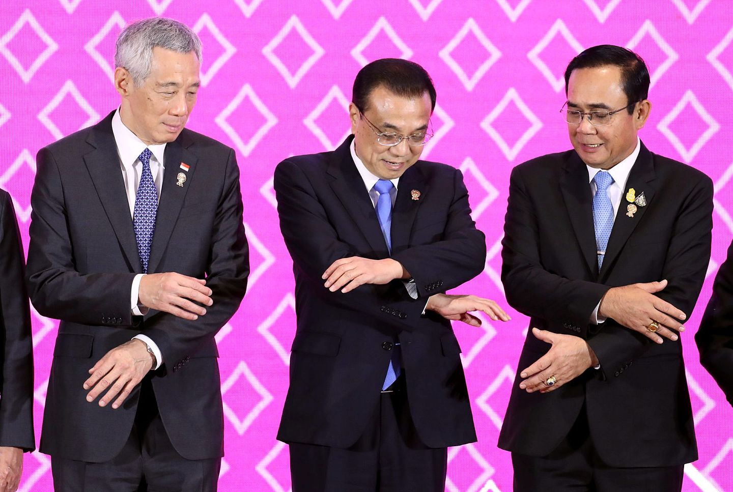 中国不称霸，只发展经济。图为2019年11月3日，中国总理李克强在泰国曼谷出席第22次中国－东盟（10+1）领导人会议。（路透社）