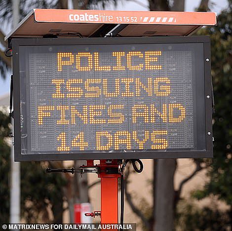 Variable Messaging Signs in southern Sydney make it clear penalties apply for Randwick residents shopping at Westfield Eastgardens.