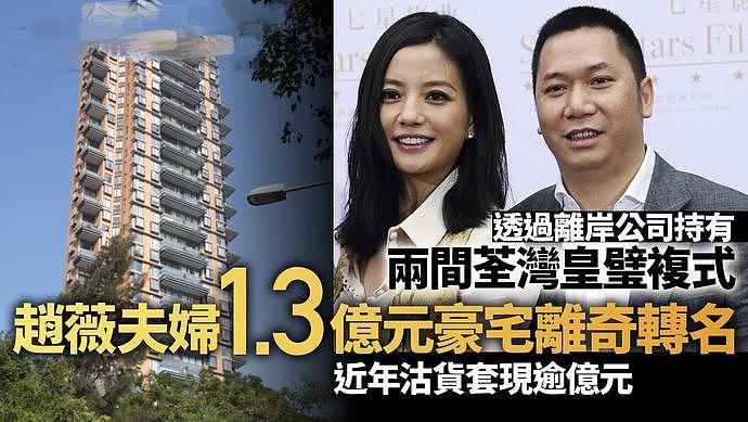 惊现赵薇夫妇香港1.3亿元豪宅离奇转名！近年急售物业，疑似早已布局（组图） - 6