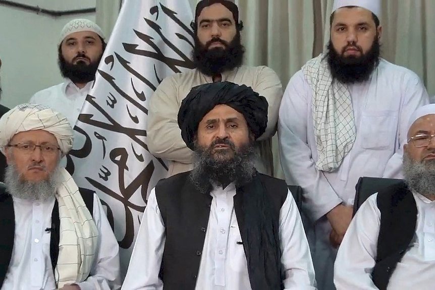 Taliban leaders in a video message.