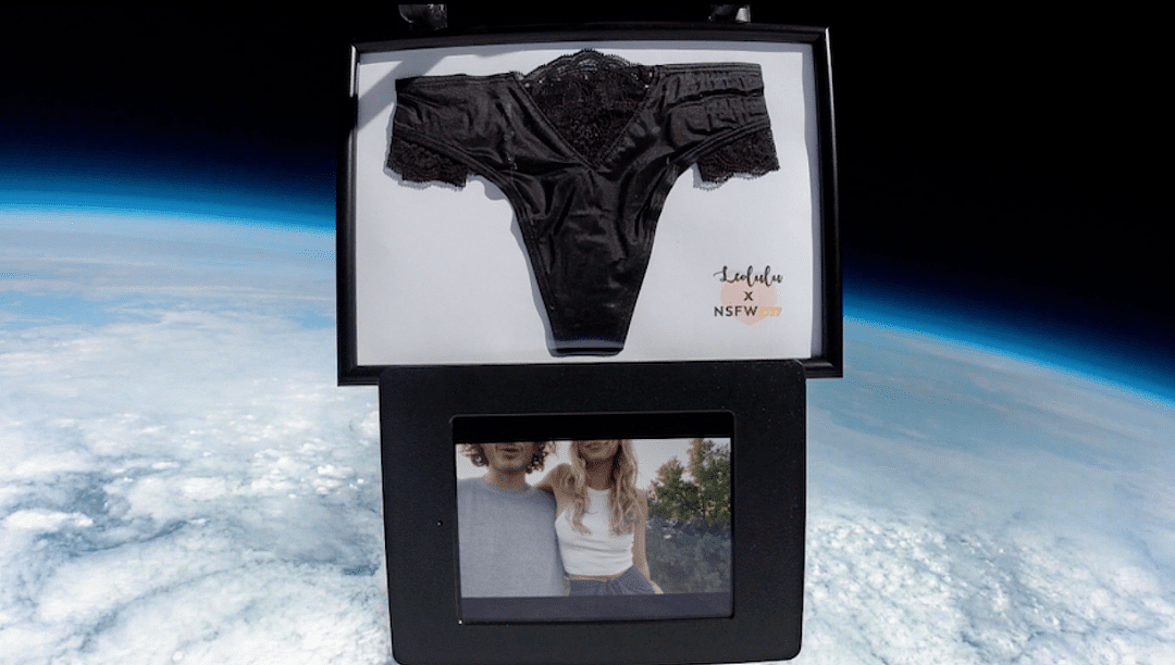 这个AV女主把“原味内裤”发射到了太空，竟然还要拍卖？ （组图） - 7