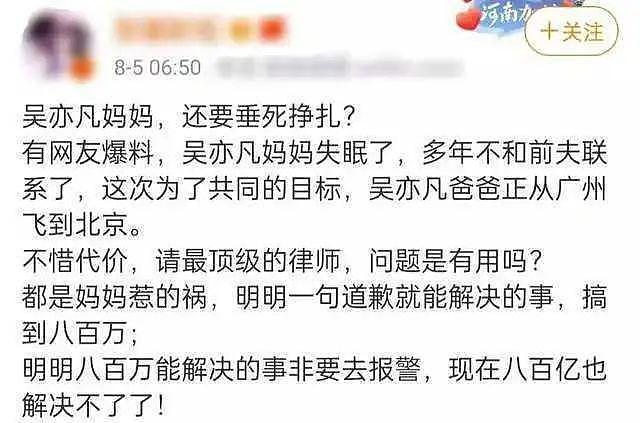 吴亦凡被批准逮捕后，网传其母亲也被被拘，罪名疑似涉嫌包庇（组图） - 19