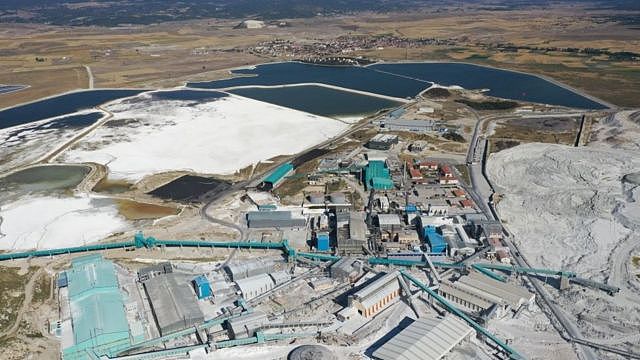 Eti Mine Works in Turkey