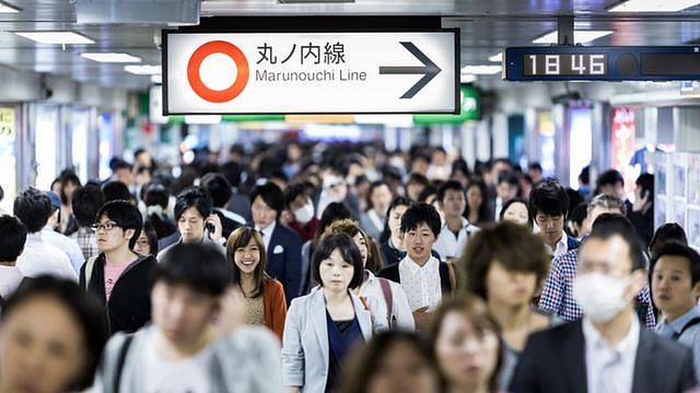 A train station in Japan