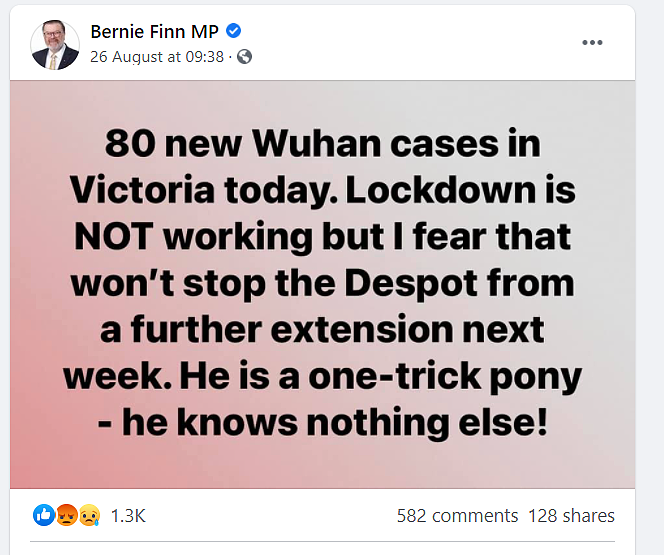 “健身对抗武汉病毒！”澳洲议员脸书又爆不当言论，两周连提6次！去年曾被两党批评（组图） - 3