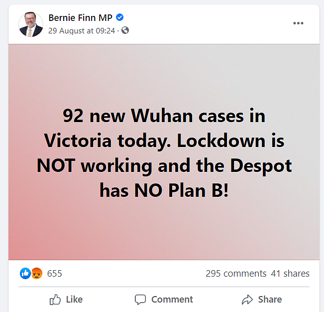 “健身对抗武汉病毒！”澳洲议员脸书又爆不当言论，两周连提6次！去年曾被两党批评（组图） - 4